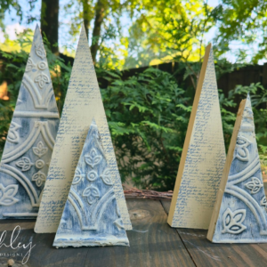 Vintage Distressed Wooden Christmas Tree Collection