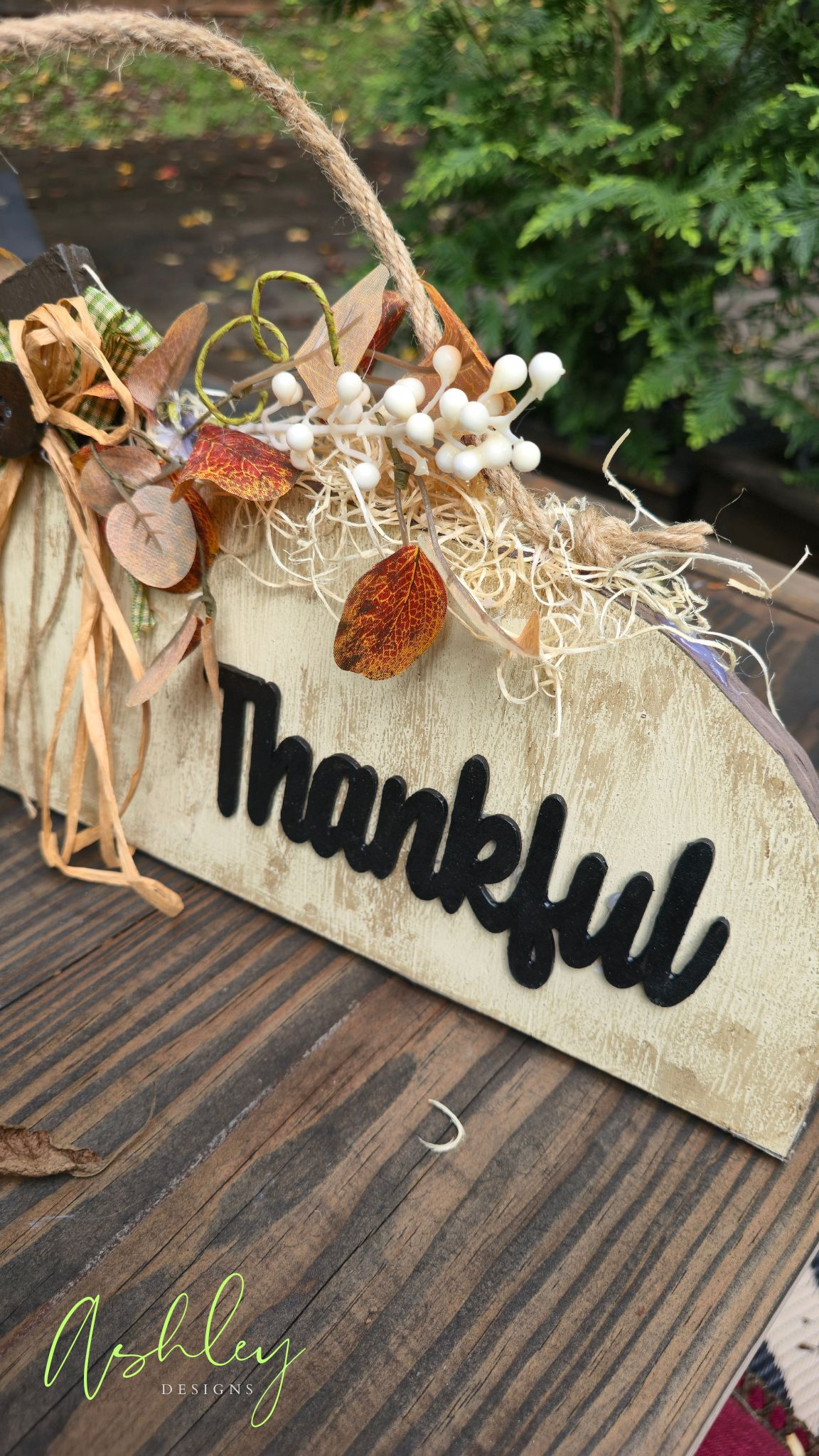 Fall-Inspired Pumpkin Door Hanger - Image 7