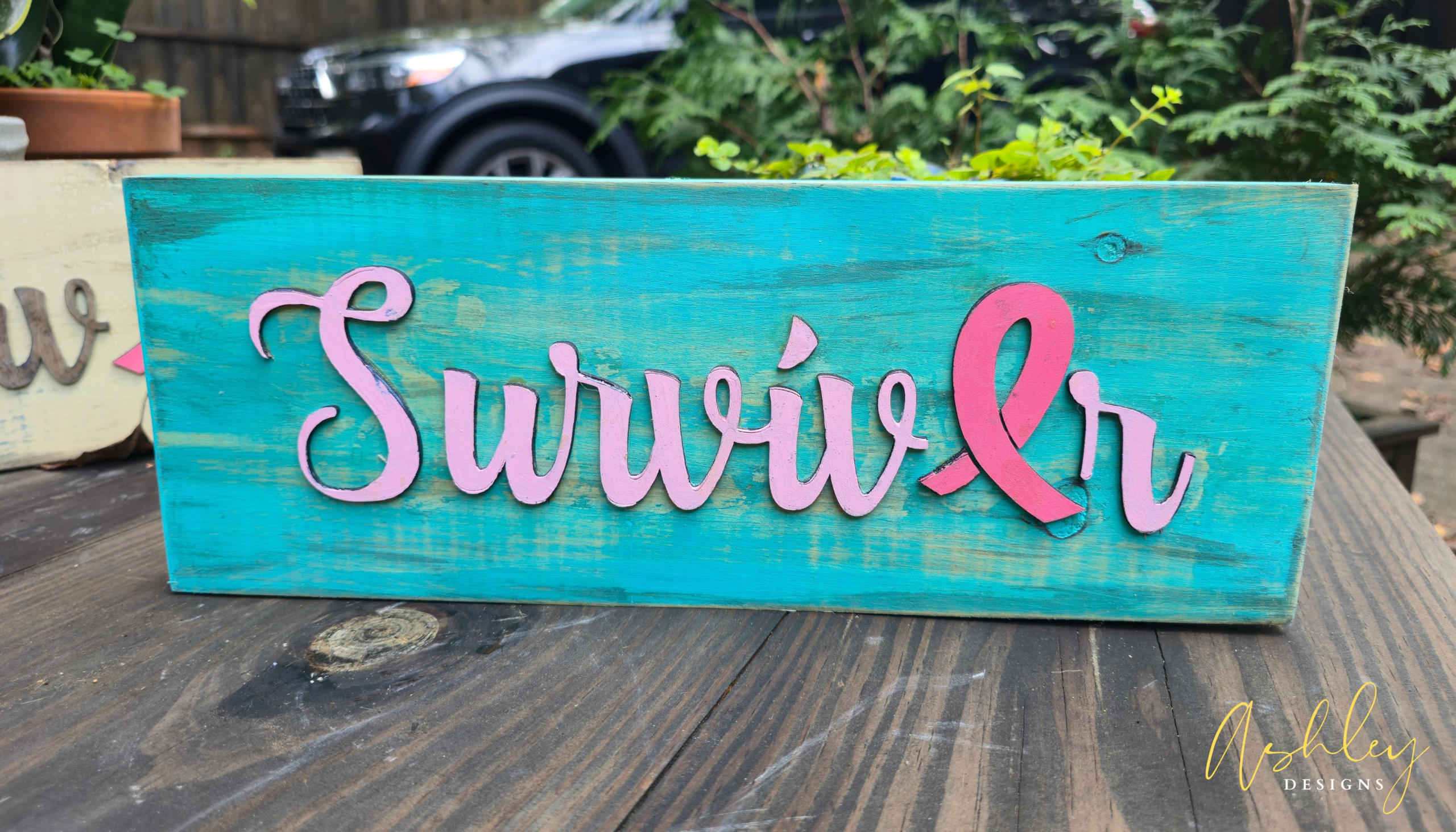 Survivor - Distressed Weathered Turquoise