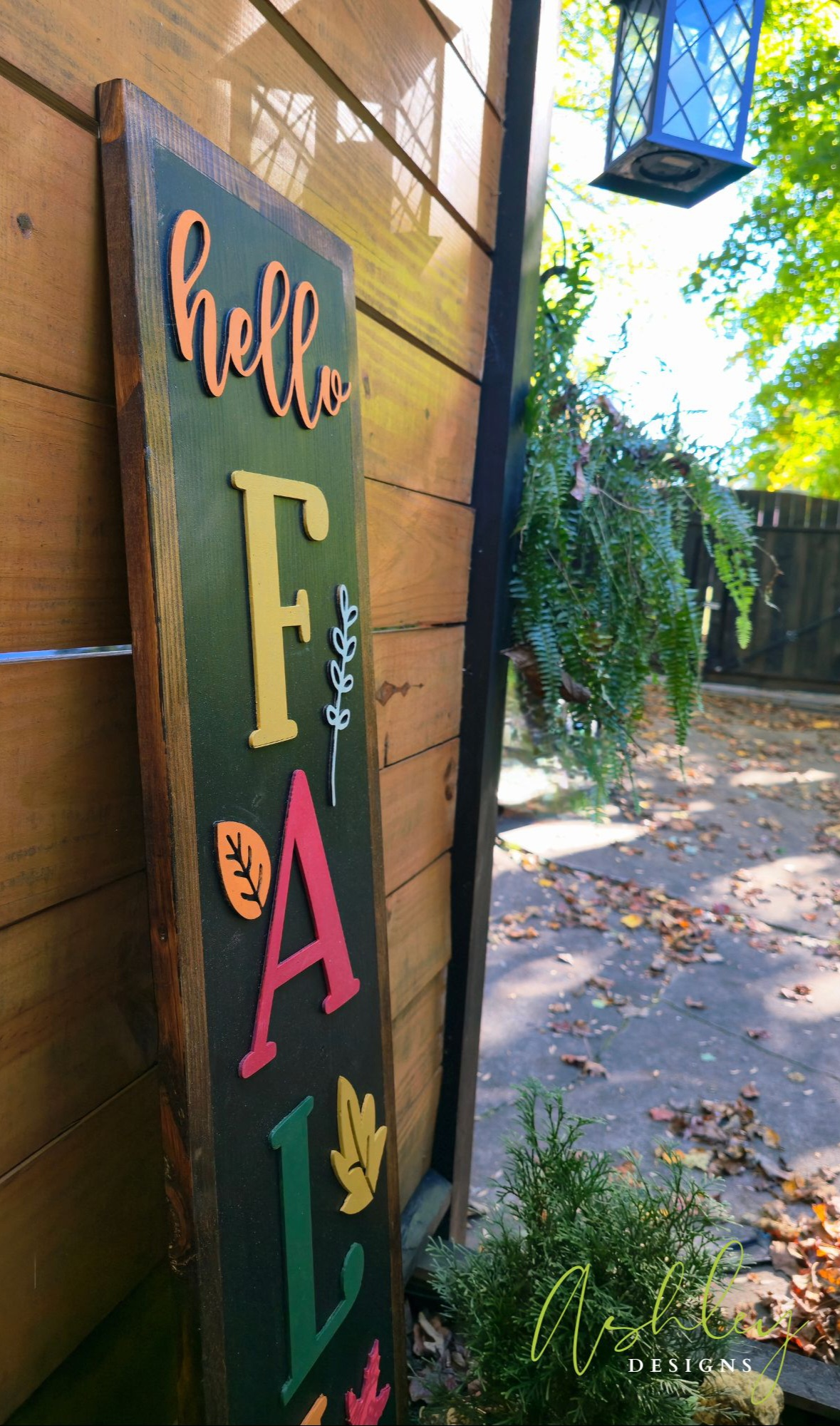 Hello Fall - Porch Sign - Image 6