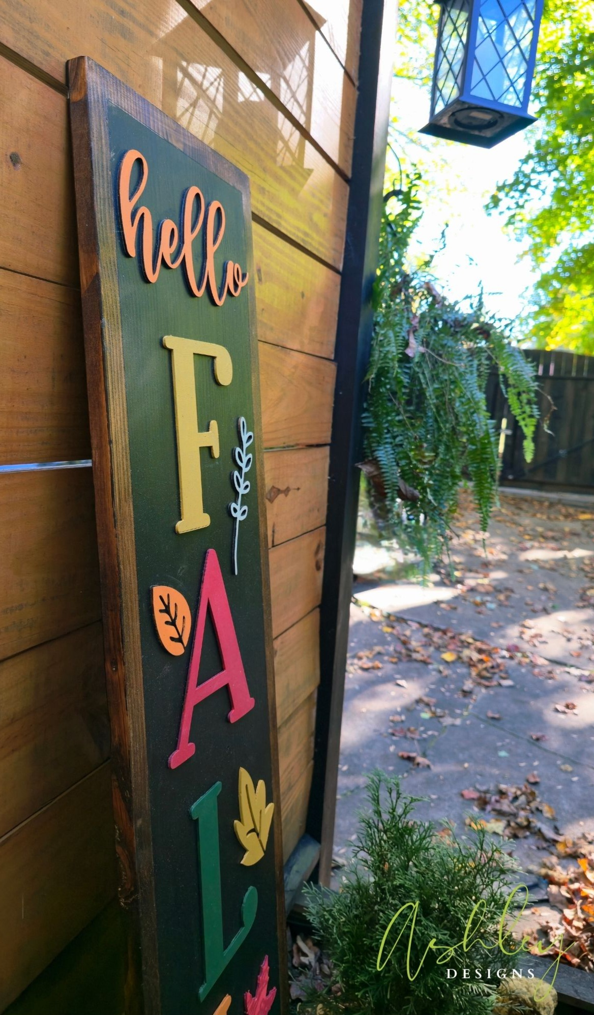 Hello Fall - Porch Sign - Image 5