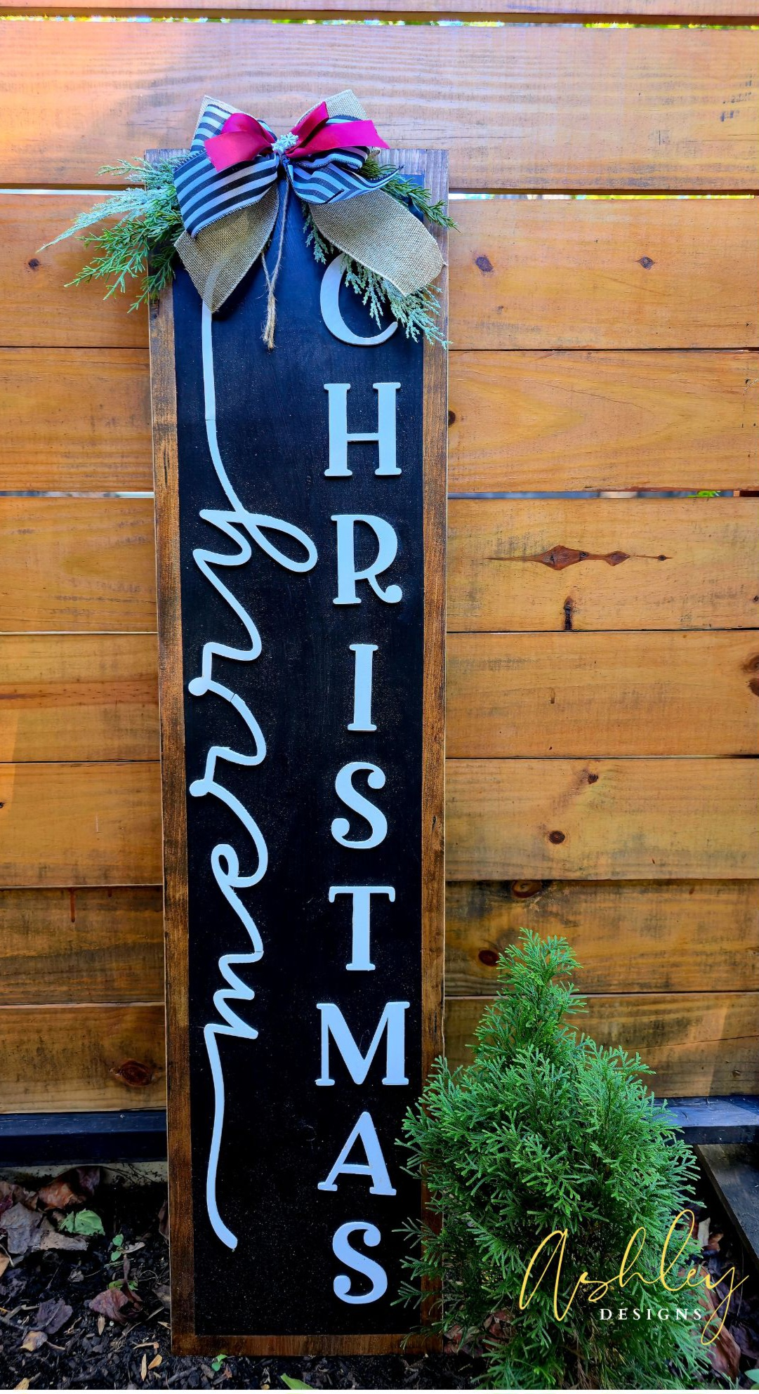 Merry Christmas - Porch Sign