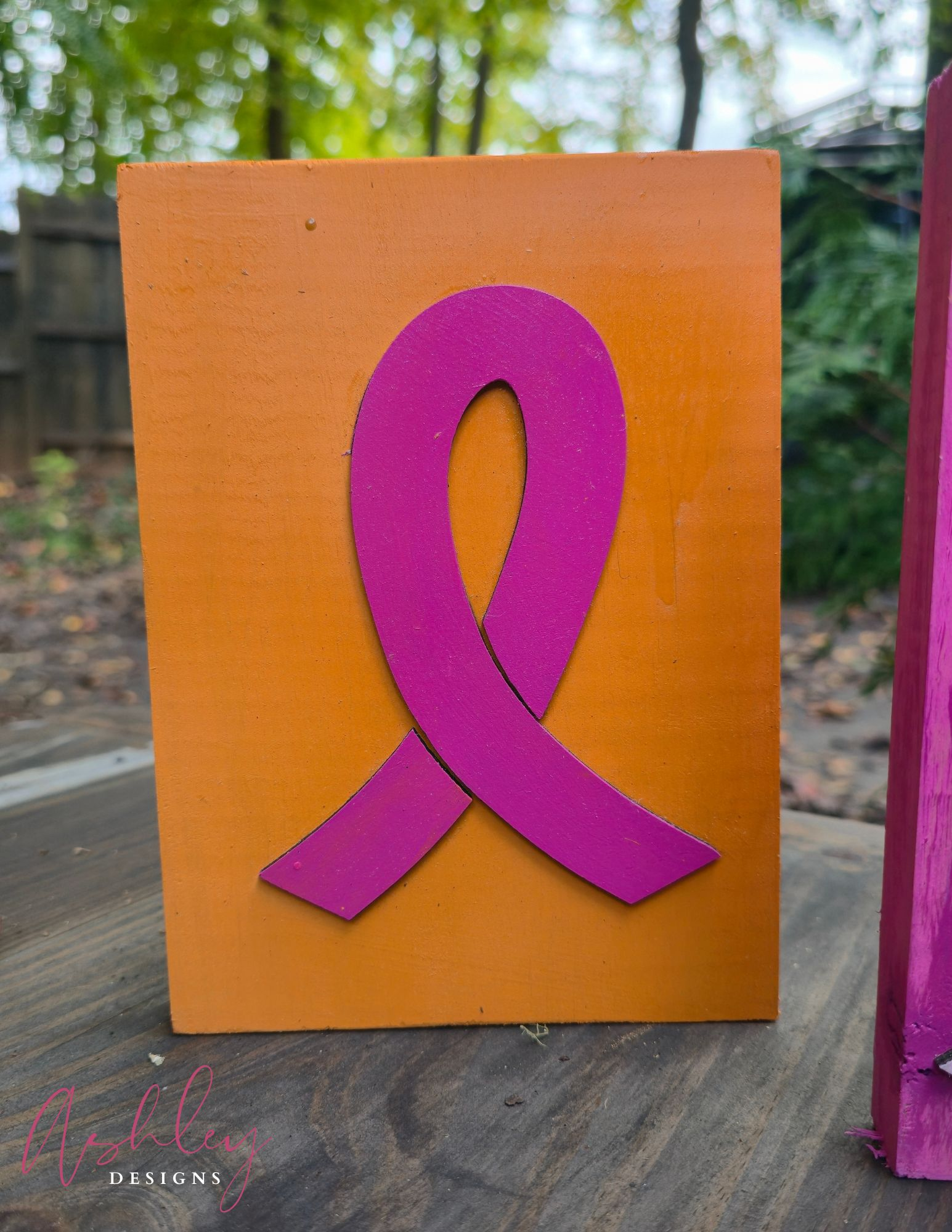Pink Ribbon Tangerine