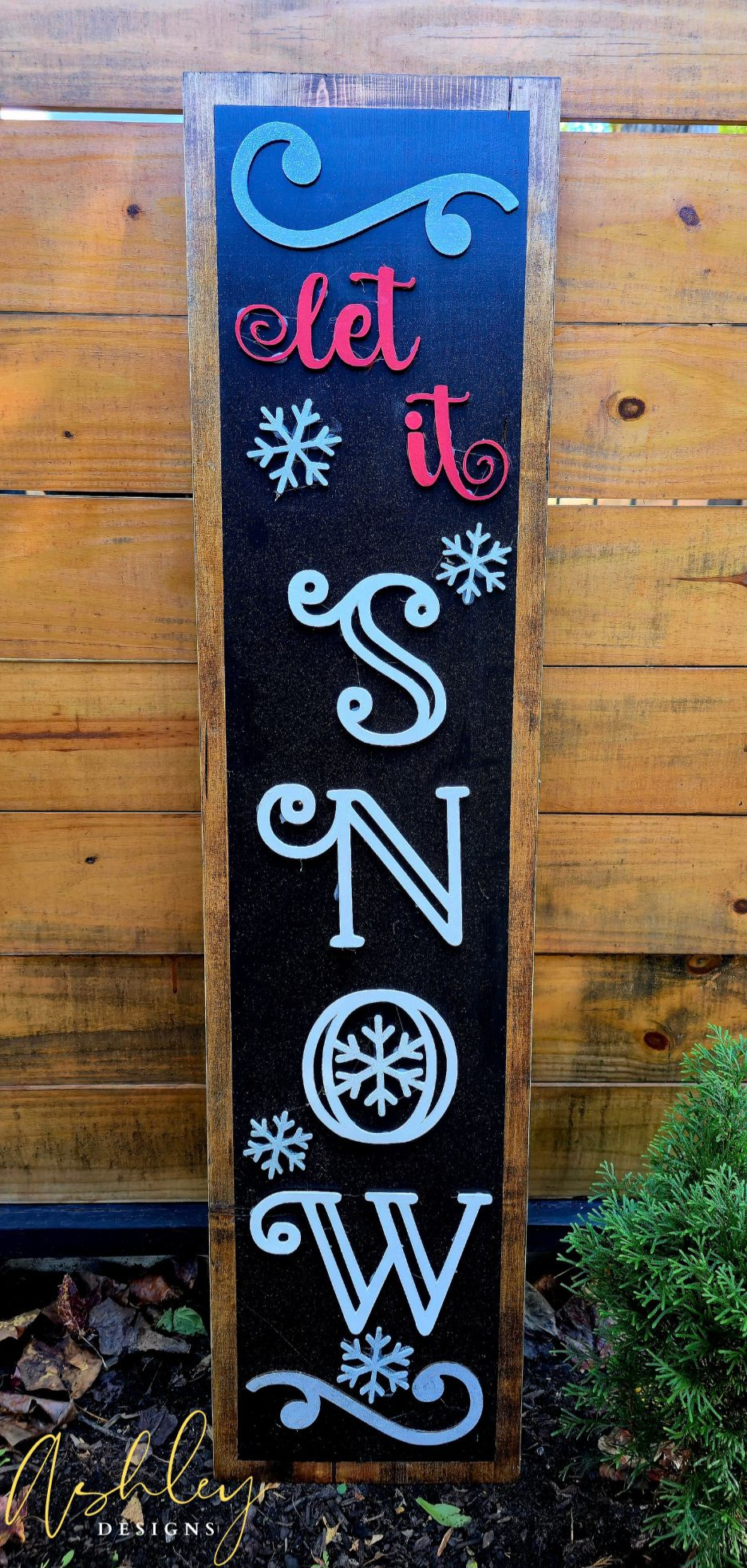 Let It Snow - Porch Sign