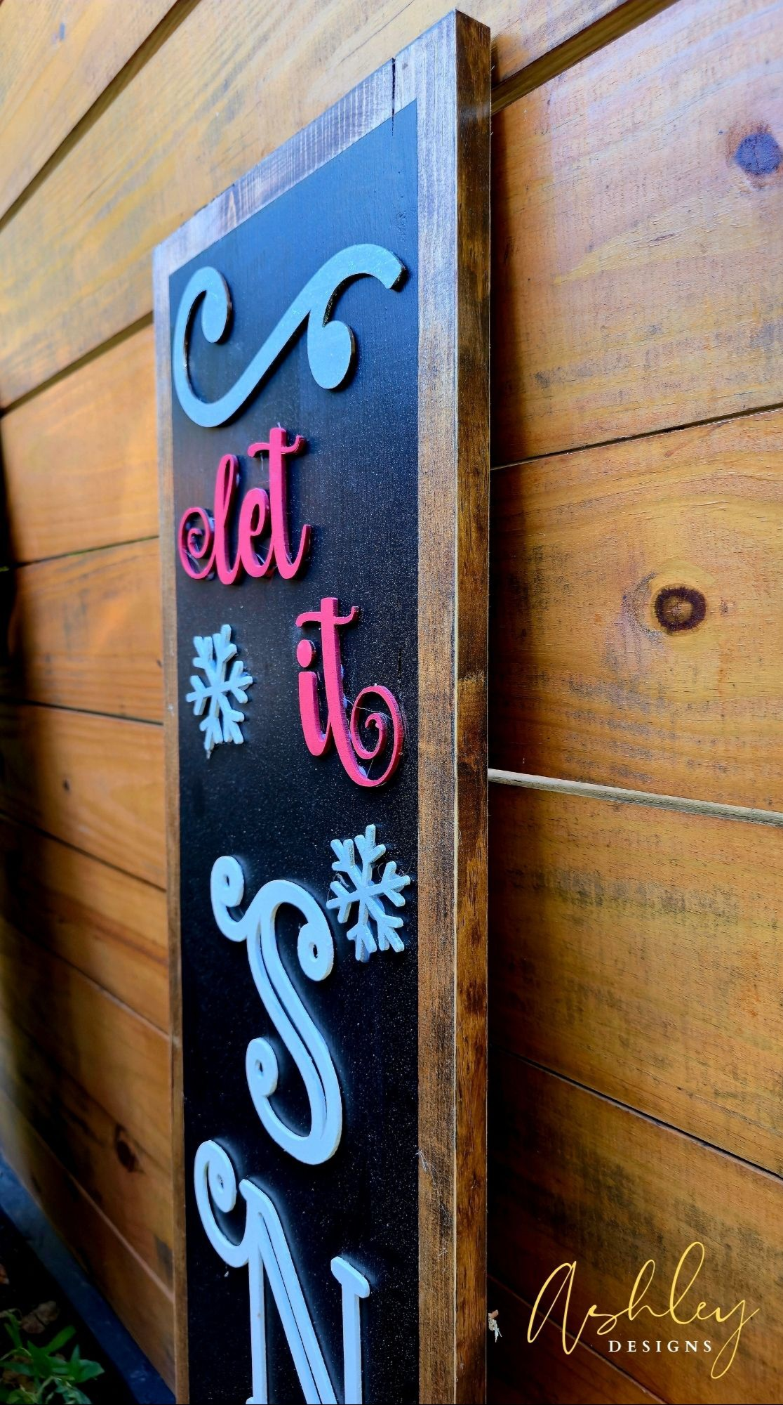 Let It Snow - Porch Sign - Image 6