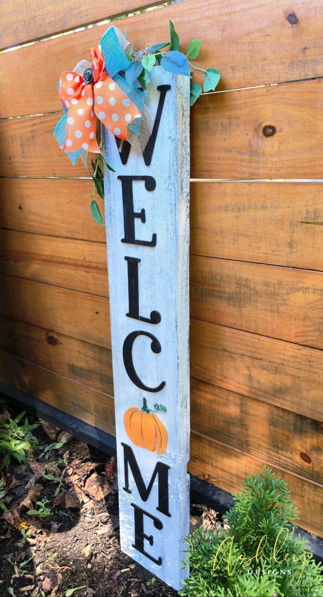 Welcome Pumpkin - Porch Sign - Image 6