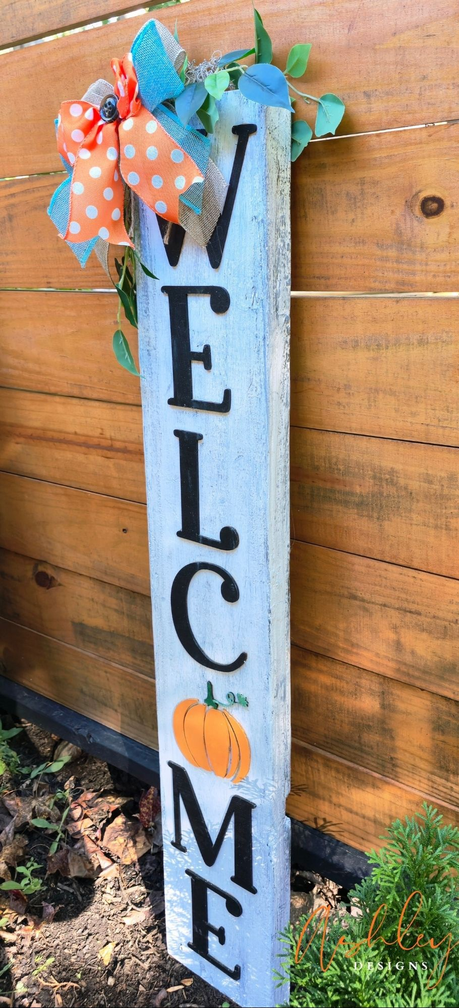 Welcome Pumpkin - Porch Sign - Image 5