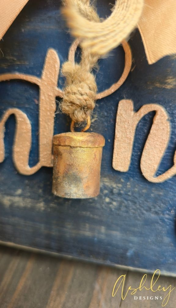 Handcrafted Distressed "Silent Night" Wood Sign - Image 10