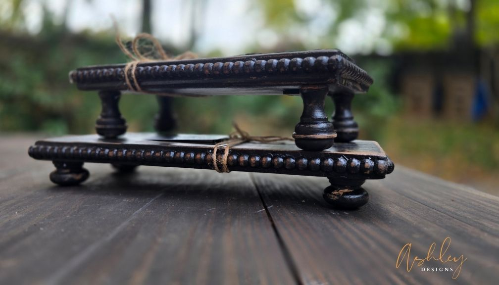 Farmhouse Beaded Wood Riser (Small) - Image 6