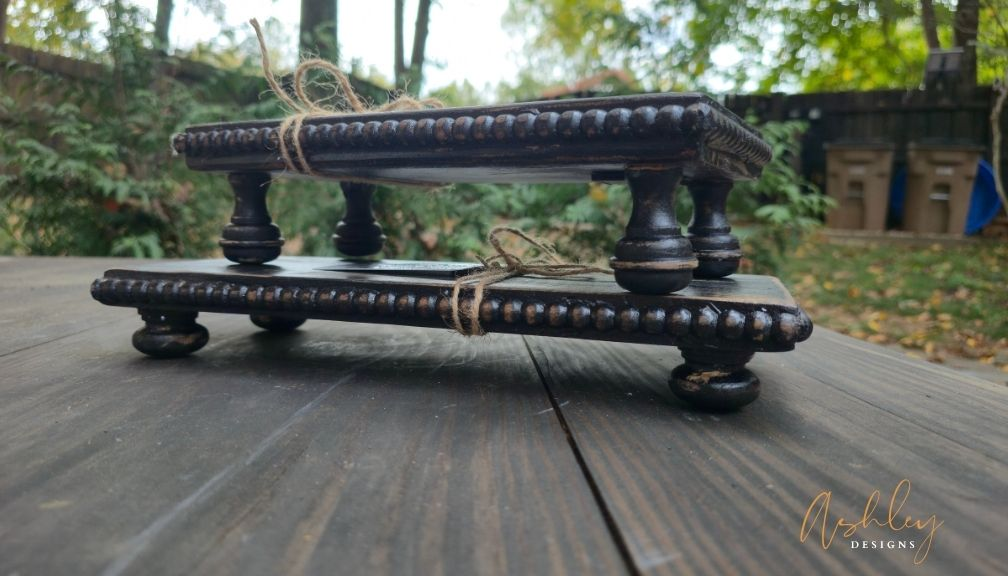 Farmhouse Beaded Wood Riser - Image 14