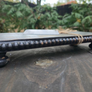 Farmhouse Beaded Wood Riser (Small)