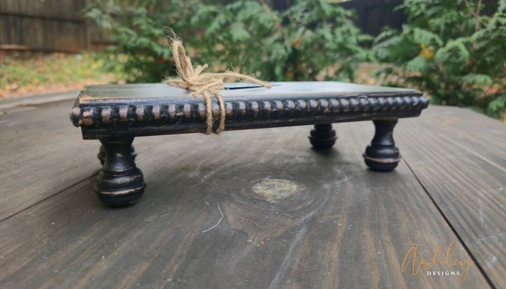 Farmhouse Beaded Wood Riser - Image 8