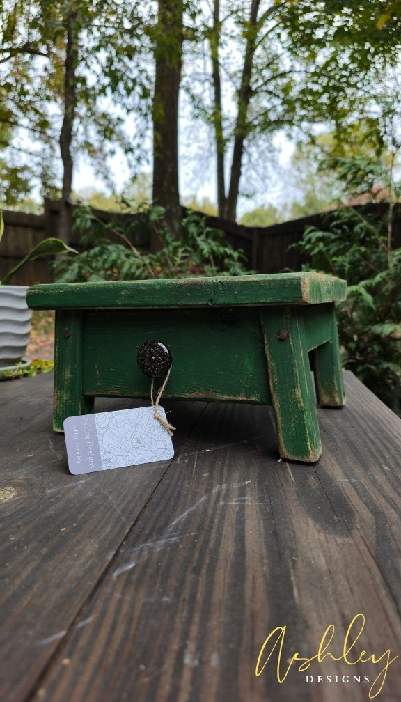 Chubby Stool - Vintage Green - Image 12