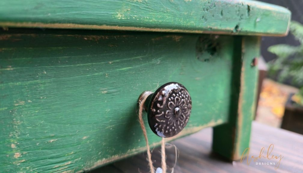 Chubby Stool - Vintage Green - Image 10