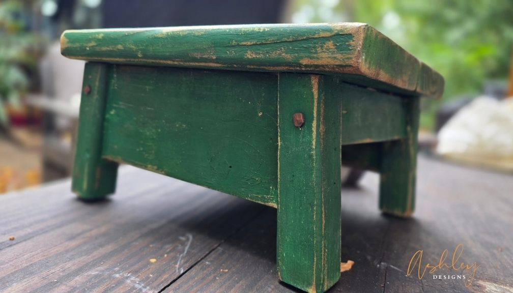 Chubby Stool - Vintage Green - Image 6